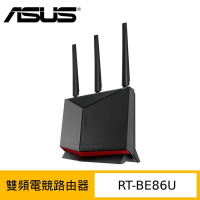 ASUS 華碩 RT-BE86U BE6800 WiFi 7 無線Gigabit 雙頻電競路由器(分享器)