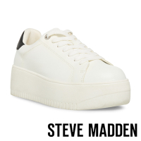 STEVE MADDEN-ROCKAWAY 超厚底百搭小白鞋-白色