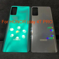 For HONOR play4T PRO Back Battery Cover Door Housing case Rear Glass Replace parts For HONOR play 4T PRO