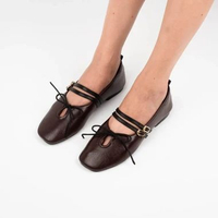 CEKHAS - Camille Flat Shoes Wanita URBAN GRACE II Collection Wood 40