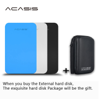 ACASIS''2TB 1TB 500GB Super External Hard Drive Disk USB3.0 HDD Storage สำหรับ PC, Mac,แท็บเล็ต,X, PS4, 4 Color HD