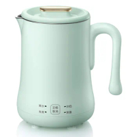220V 600ML Mini Household Electric Kettle Automatic Boiling Water Kettle Multi Cooker Stewing Pot &amp;Stainless Steel Inner