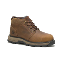 【CAT】EXPOSITION 4.5 ST S3 HRO SRC 鋼頭安全鞋 百搭咖 男(CA725287)
