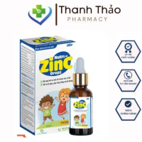 Kẽm nhỏ giọt Nutri ZinC Drop  Bổ sung Kẽm, Vitamin C hỗ trợ ăn ngon, tăng cường sức đề kháng