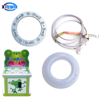 Round Plastic Shade Cover LED Lamp Beads For Cockroach Hitting Hamster Frog Jump Game Machine Coin Pusher Arcade Accessories