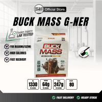 Berrolabs Buck Mass Mass Gainer 6.2lbs (2.8KG) | High Protein Weight Gainer | 1330 Calories | 64g Pr