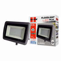 โคมสปอร์ตไลท์ มิลาน LED 100W DL รุ่น HFOLFE100DG 100W DL ขนาด 25.75 x 27.97 x 3.94 ซม. สีเทา