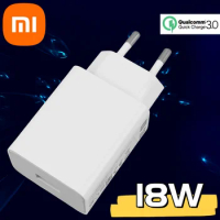 Original Xiaomi Redmi Note 9 Pro Charger 18 W Fast QC3.0 Usb Power Supply Adapter For Mi Poco M3 C40 A3 RedMi 10 9T Type Cable