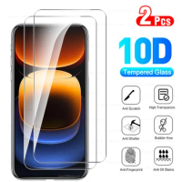 2Pcs Full Coverage Screen Protector For Vivo iQOO 12 6.78 inch Tempered Glass films On For vivo iqoo 12 Safety Protective films