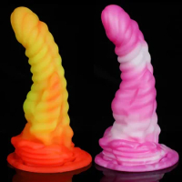 Soft Penis Silicone Anal Plug Color Dildo Realistic Animal Dildo Artificial Penis Monster Dildo Lesbian Sex Toy Anal Toys