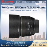 Lens protective film For Canon EF 50mm f1.2L USM Lens Skin Decal Sticker Wrap Film Anti-scratch Protector Case
