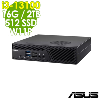 ASUS 華碩 MiniPC PB63 (i3-13100/16G/2TB+512G SSD/W11P)
