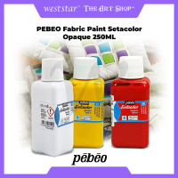 [WETAS] PEBEO Fabric Paint SETACOLOR OPAQUE 250ML | DIY Craft Stationery Art