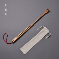 老式折疊竹癢癢撓 竹癢耙 茶玩 不求人竹制撓癢癢扒抓背桿 抓癢器