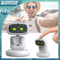 Aibi Robot Pet Interaction Companion Ai Artificial Intelligence Emotional Chat Robot Puzzle Desktop Pet Toys Kid New Year​ Gifts