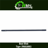 Baut Blok Tiger (PANJANG) - Baud Bolt Ancer Mesin Tusuk Sate Silinder Cylinder Block Blok Seher