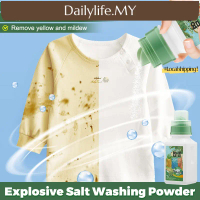 【DL  Store .MY 】Clothes Stain Remover Laundry Detergent Powder Fabric Stain Remover Mildew Stains Re