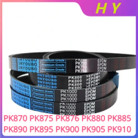 PK multi-groove belt belt 3/4/5/6/7/8/9/10/12Ribs PK870 PK875 PK876 PK880 PK885 PK890 PK895 PK900 PK905 PK910