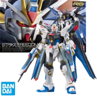 BANDAI Gundam RG Strike Freedom ZGMF-X20A 1/144 Gunpla Assembled Model Kit Action Figure Anime Figure Toy For Children