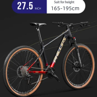 27.5 inch Mountain Bike Cross Country Bicycle 21/27 Speed Mountain Bicycle Hydraulic Disc Brake For Student Adult