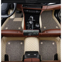 Customized double layer car floor mat carpet suitable for Volkswagen Vw Phaeton 2007-2016 Jetta interior accessories