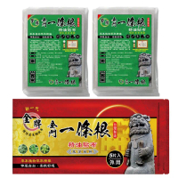 【金牌一條根】金門一條根貼布清涼舒緩28片+大貼布5片綜合組(共33片 各部位使用清涼舒緩酸痛)