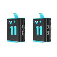 BINPAI 2000mAh Replacement Batteries for GoPro Hero 9 10 11Battery Compatible With GoPro Hero 9/10/11 Camera 2023 On Sales