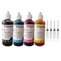 100ml Refill Dye Ink Kit For Epson XP-2100 XP-2101 XP-2105 XP-3100 XP-3105 XP-4100 XP-4101 XP-4105 EW-052A EW-452A Printer