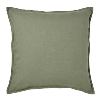 DYTÅG 靠枕套, 灰綠色, 50x50 公分