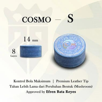 Cosmo Master Cue Tip | Master Tip Cue Stick Billiard | Original Made In Japan - Master Cue Tip Soft