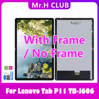 Tested Quality For Lenovo Tab P11 TB-J606F TB-J606L TB-J606N J606 LCD Display Touch Screen Digitizer 11" Assembly Replacement