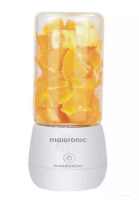 Maidronic Maidronic  6 blades Portable Personal Blender  with 450ml  bottle Mini Blender Juicer Juice Cup fruits smoothie(White)