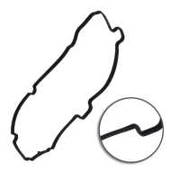 Gioăng nắp cần gạt 1148101 0249. C1 cho Ford, Fiesta và C1/C2/C3