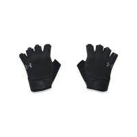【UNDER ARMOUR】UA官方直營 男 訓練手套_1369826-001(黑色)