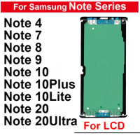 For Samsung Galaxy Note 4 7 8 9 10 Plus Lite 10PLUS Note 20 Ultra Front Adhesive LCD Display Sticker Glue Tape