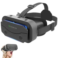 SHINECON 3D Helmet VR Glasses 3D Glasses Virtual Reality Glasses VR Headset For Google cardboard