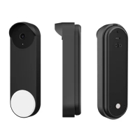Silicone Case for Google Nest Doorbell Protective Cover Waterproof Dustproof Silica Cover for Google Nest Doorbell Battery Model