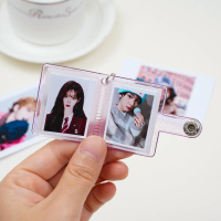 Mini Photo Album Keychain — Pocket Photo & ID Holder
