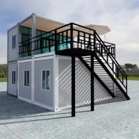 Customized Detachable Container Homes Container Homes 20ft 40Ft Luxury House Detachable Container House For Villa