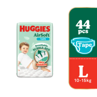 HUGGIES AirSoft Tape Diapers L 44 keping