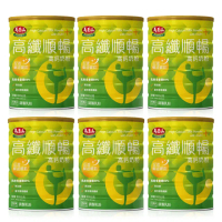 【馬玉山】高纖順暢高鈣奶粉x6罐(800g/罐)