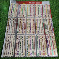1lembar Mainan stik es krim bergambar isi 5x15