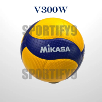 (แท้ 100% พร้อมส่ง) วอลเล่ย์บอล มิกาซ่า วอลเล่ย์บอล mikasa (รุ่นแข่งขันต่างประเทศ) V300W หนัง PU ผิว