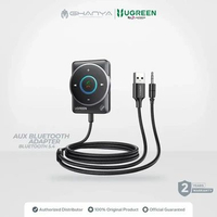 UGREEN 35002 Car Audio Bluetooth 5.4 Receiver with Audio AUX 3.5mm Adaptor Adapter Dongle