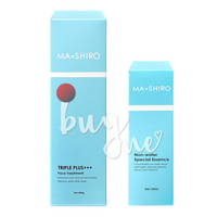 Mashiro 日本第三代洗敷兩用潔顏霜 200ml/精華液 (98.8%無水胎盤液)30ml【buyme】