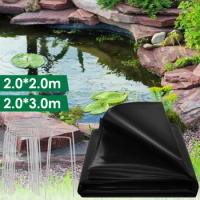 2/3M Pond Liners Cuttable Thickened PET Waterproof Garden Pools Membrane for Ponds Streams Fountains Keep Water Clean Liner