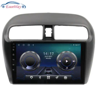 2 Din Car Radio Fascia For MITSUBISHI Mirage Space Star 2012+ Stereo GPS DVD Player Fitting Installation Mount Panel Bezel Frame