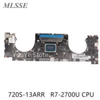 Used For Lenovo IdeaPad 720S-13ARR Laptop Motherboard With Ryzen 7 R7-2700U CPU 8GB RAM ES321 NM-B441 5B20Q59412 100% Tested