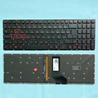 AN515-41 Spanish Backlit Keyboard for Acer Nitro 5 AN515-31 AN515-41 AN515-42 AN515-51 AN515-52 AN515-53 Red Notebook