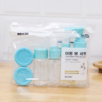 Portable travel empty bottle set cosmetics travel set press bottle spray bottle set travel distribut